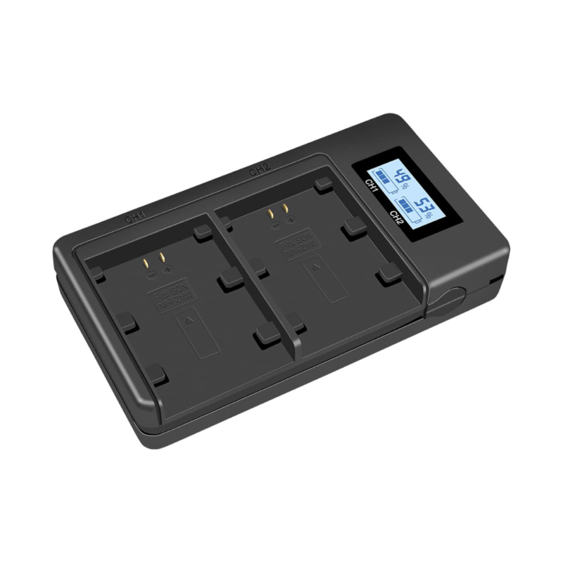 NP-FZ100 dual battery charger