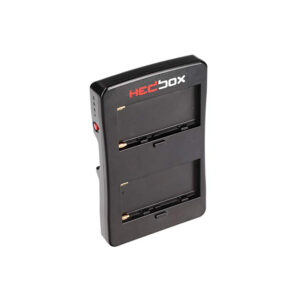 Hedbox V-lock to 2x NP-F Battery adapter Plate