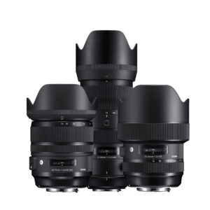 Sigma lens kit 14-200mm Canon EF mount, 3 lenses