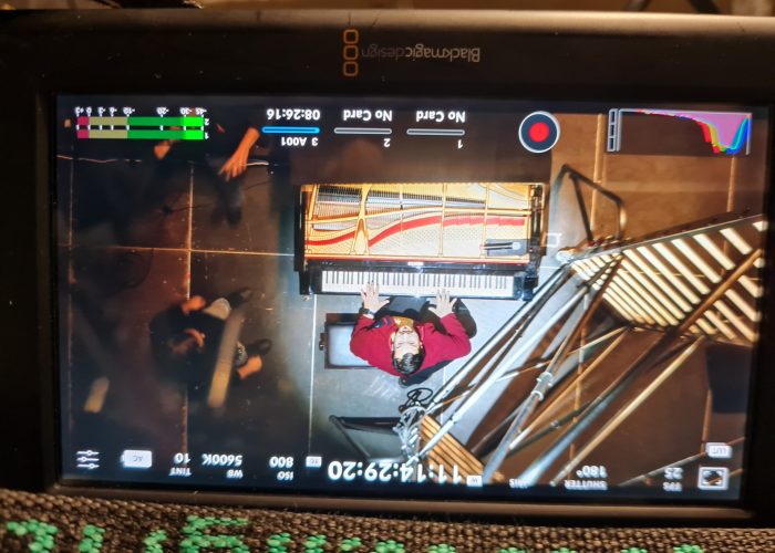 Our gear being used on a set