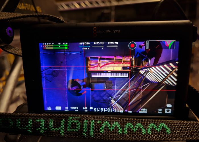 Our gear being used on a set